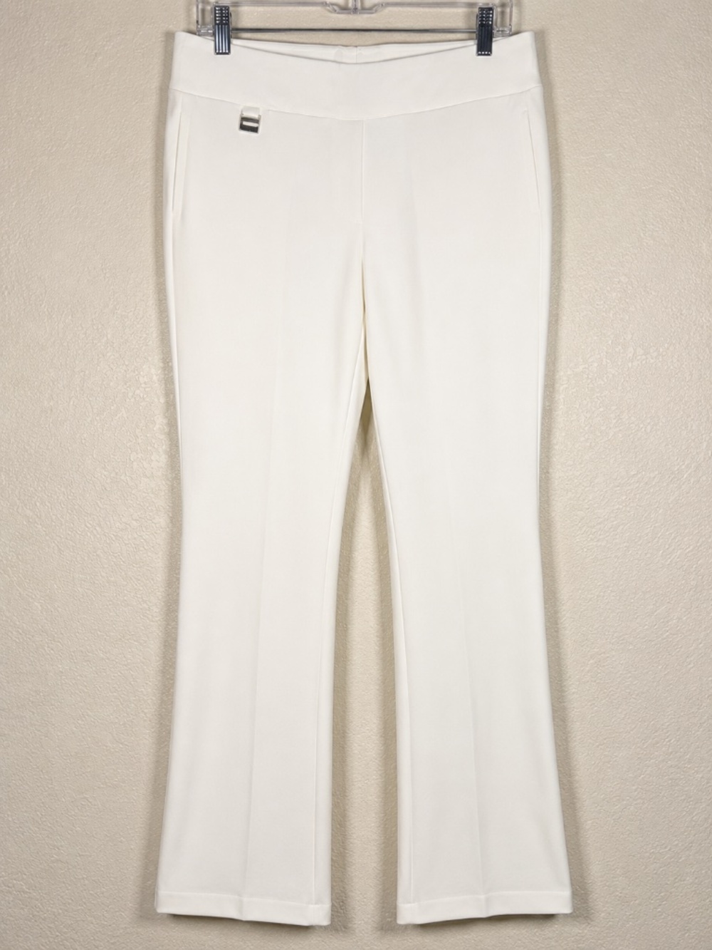 Emaline Petite Women's Pull-On Straight Leg Pants Size 12P Vanilla NWT